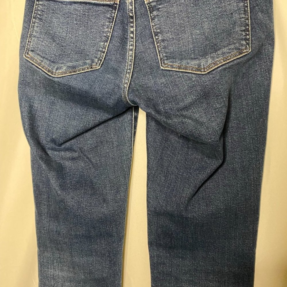 Madewell Maternity Skinny Size 24 Medium Wash - Picture 4 of 11